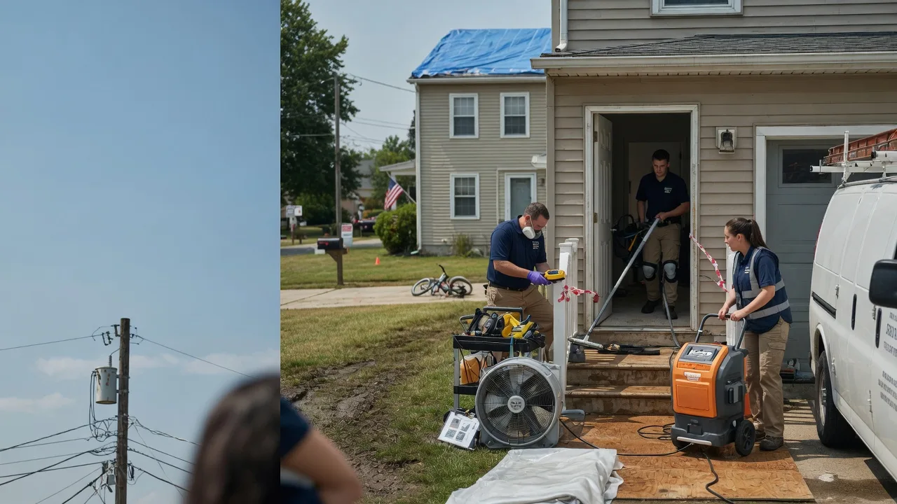 Water Damage Repair in Middletown, IA near me